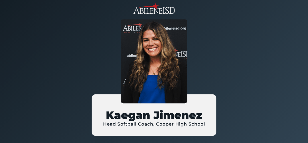 Kaegan Jimenez Selected to Lead Cooper High School’s Softball Program